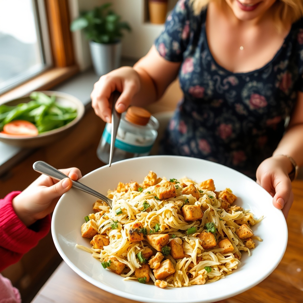 Tofu Scramble with Sauerkraut 2