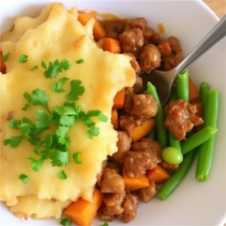 Beef and Sweet Potato Shepherd’s Pie