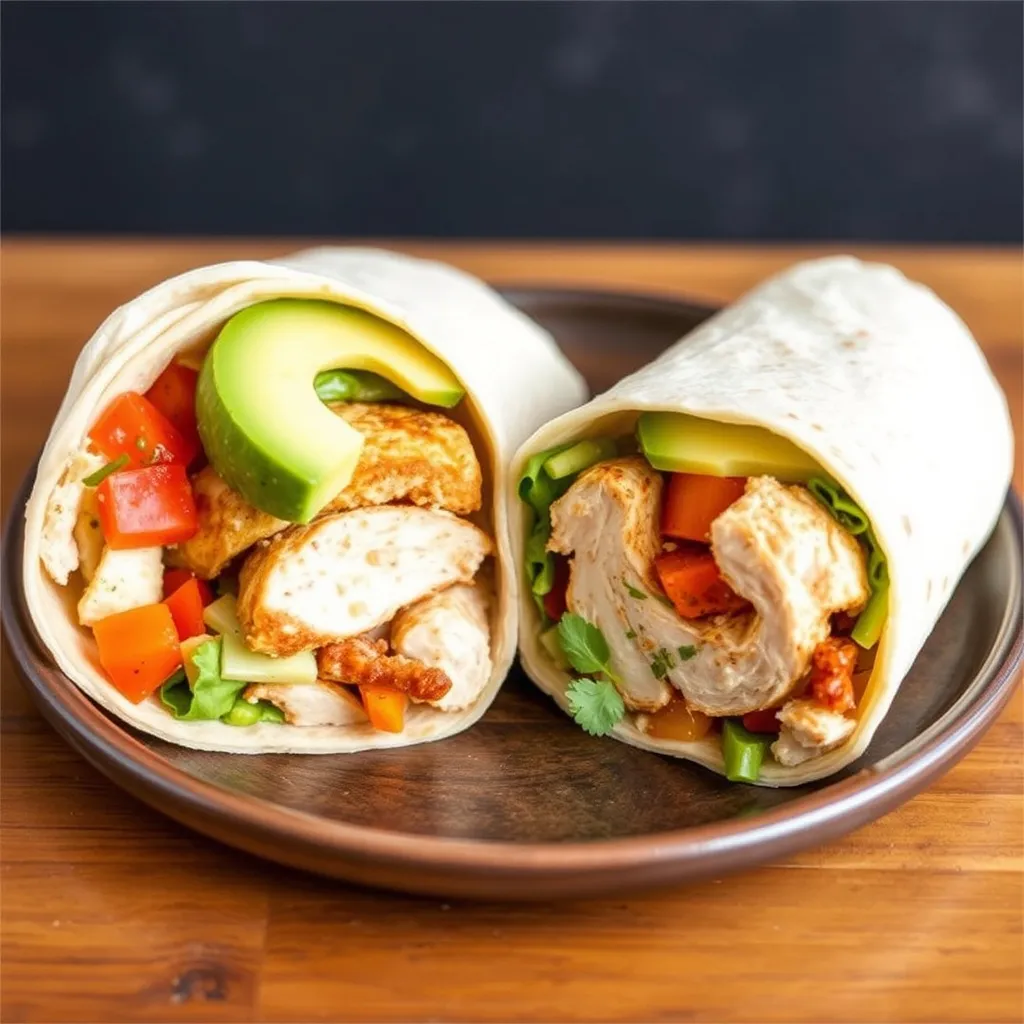 Chicken Avocado Wrap