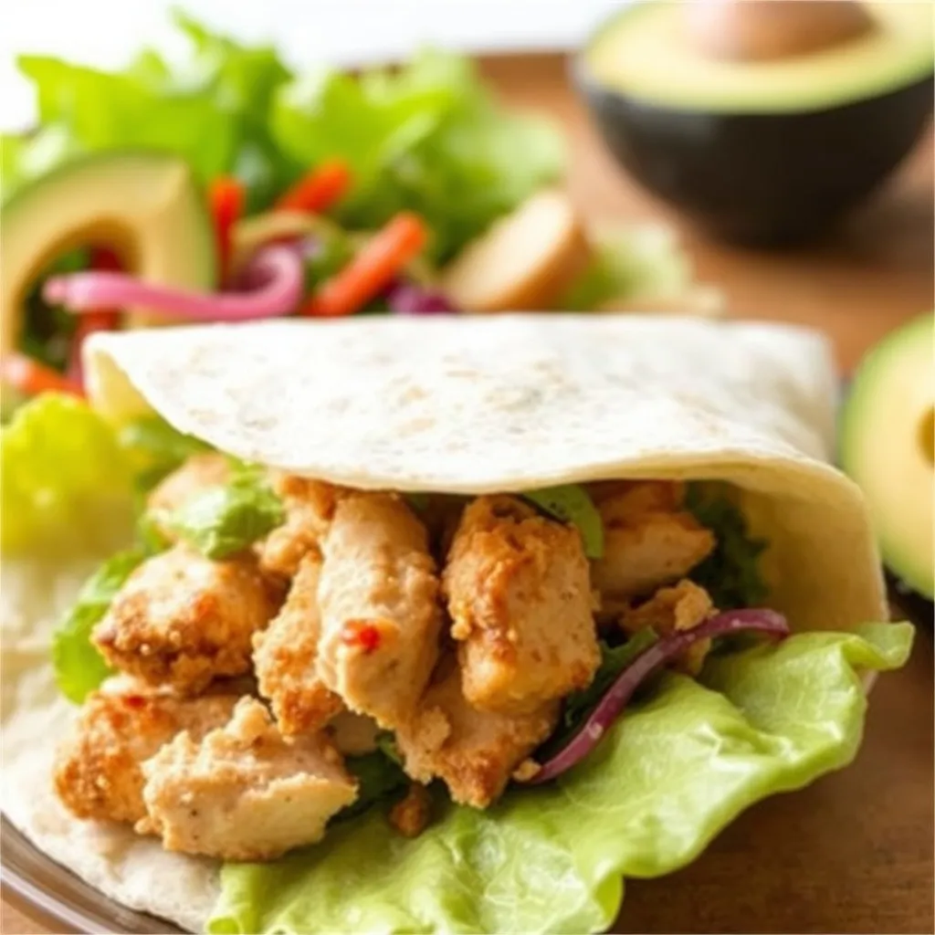 Chicken Avocado Wrap1