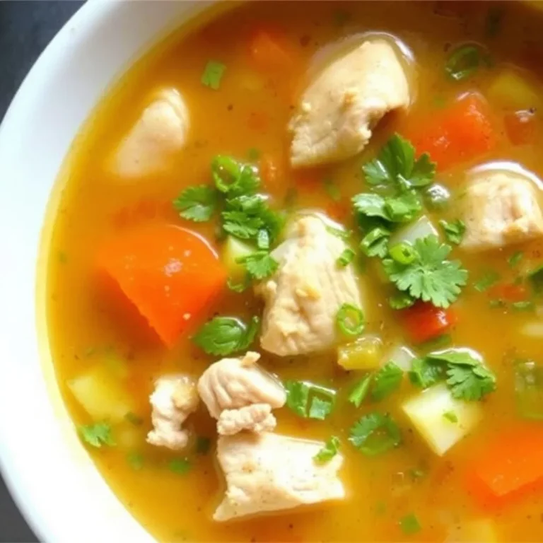 Chicken and Vegetable Soup