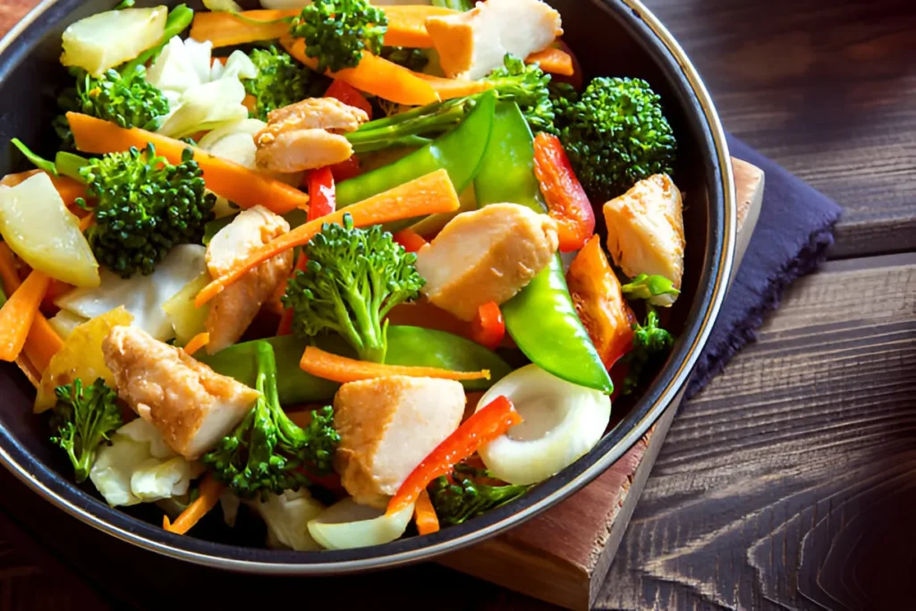 Chicken and Vegetable Stir-Fry