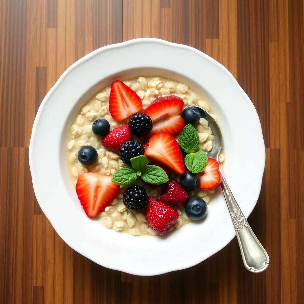 Oatmeal with Fresh Fruits1 resultat