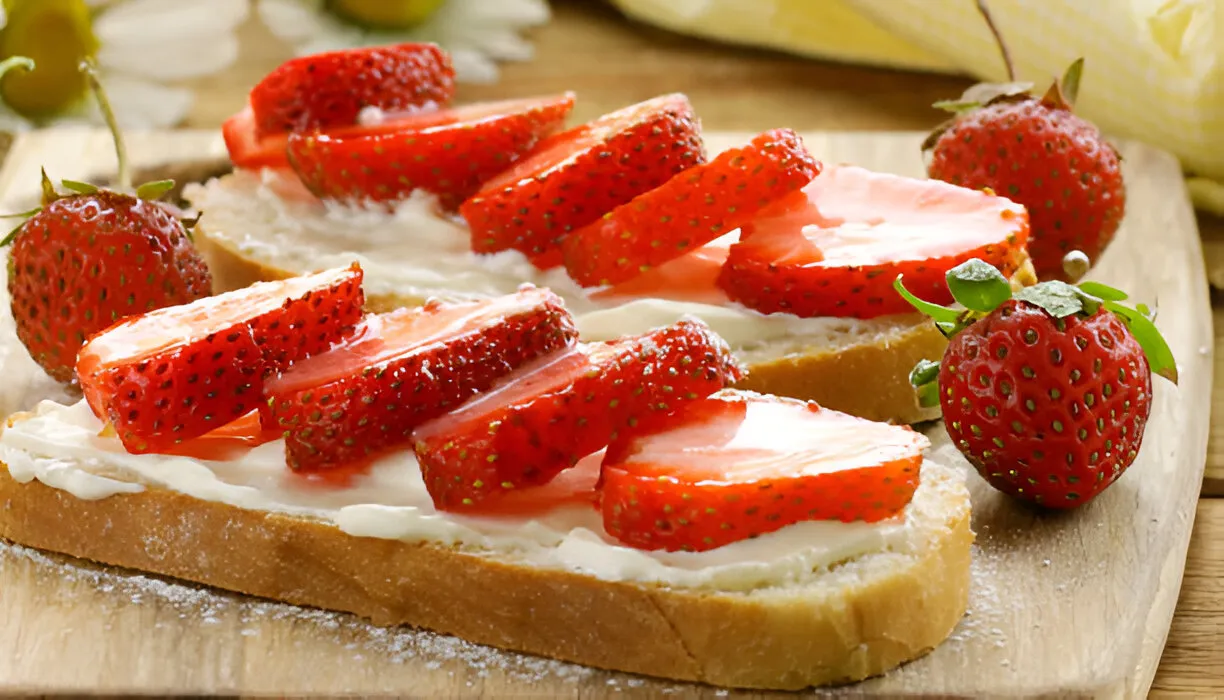 Strawberry Ricotta Toast resultat