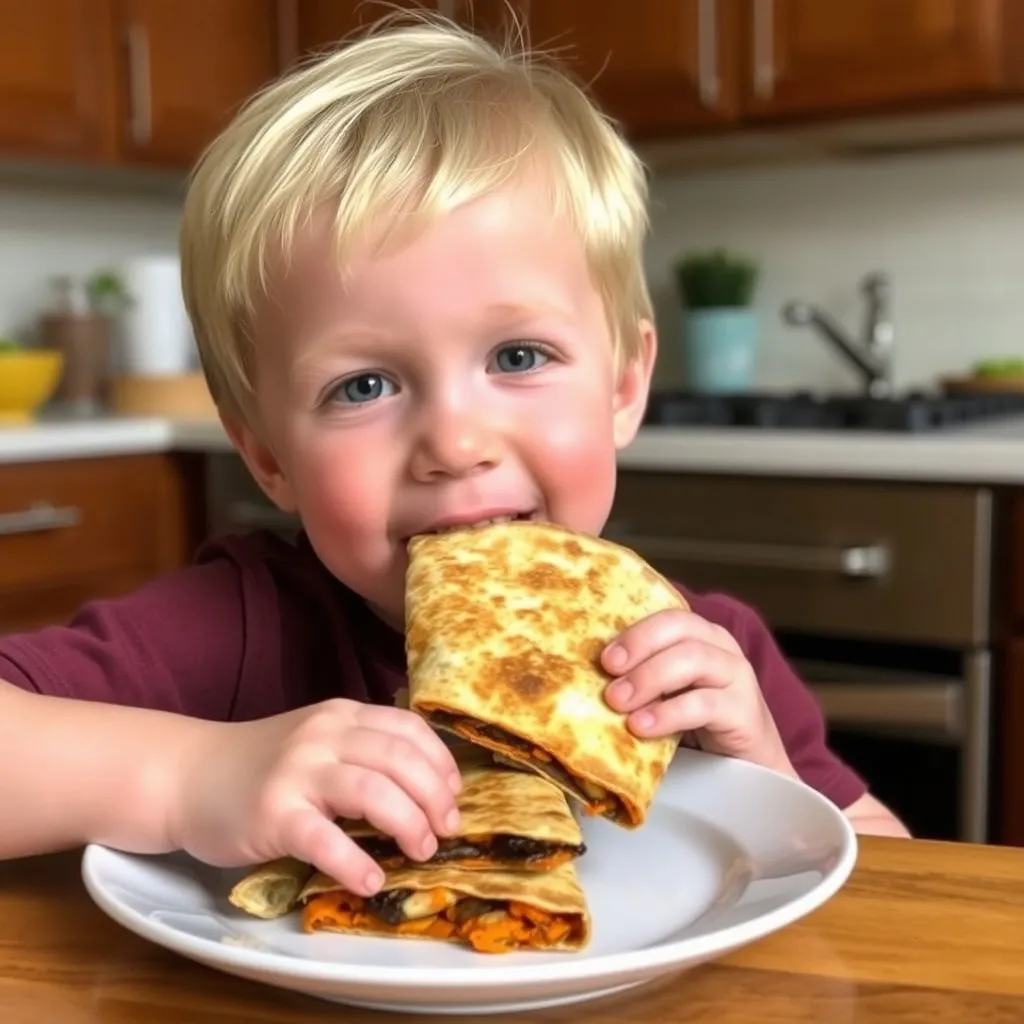 Sweet Potato and Black Bean Quesadilla3