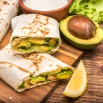 turkey and avocado wrap