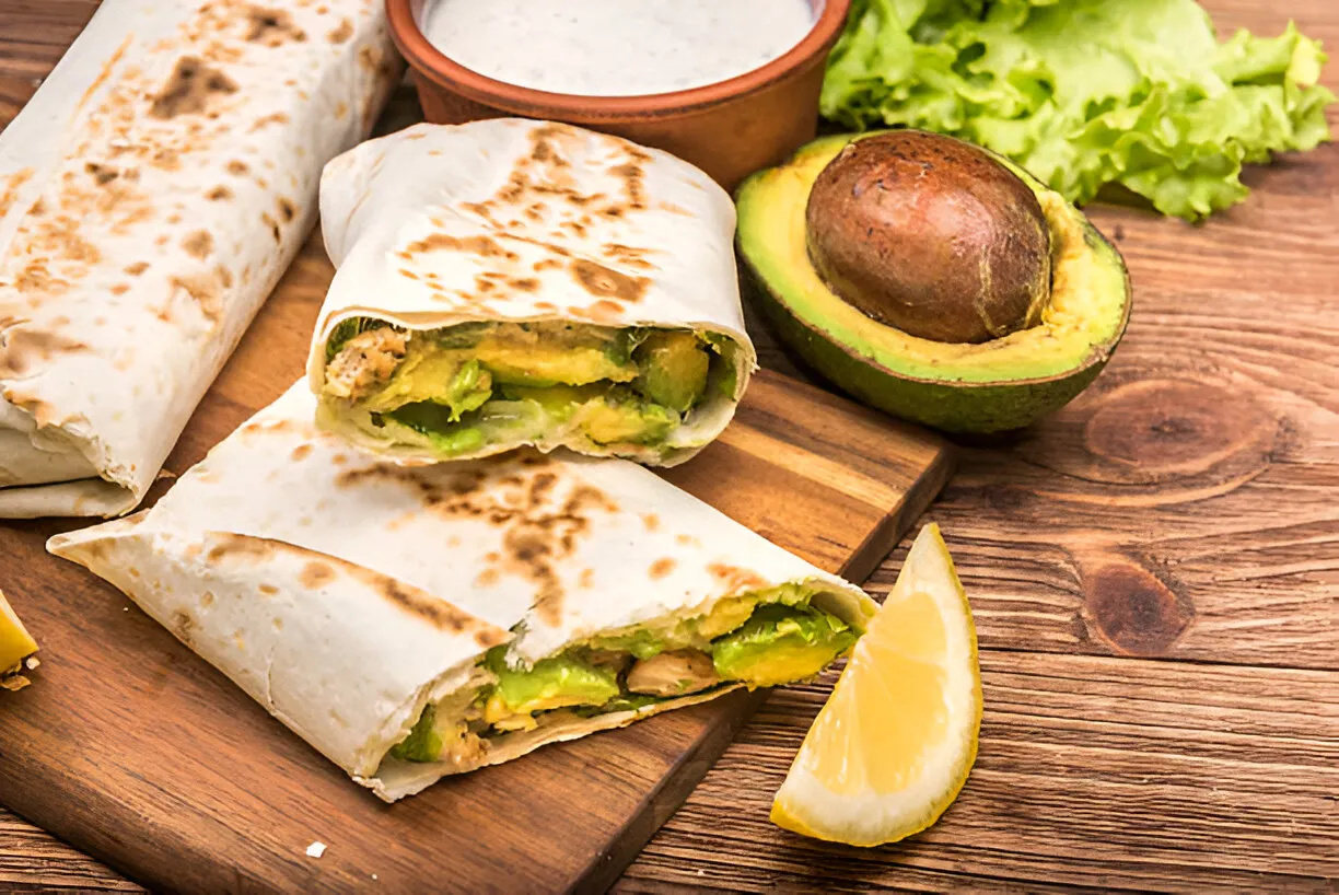 Turkey and Avocado Wrap