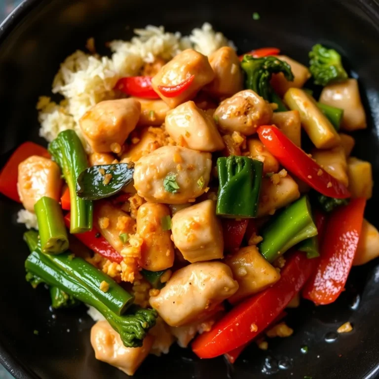 Chicken and Vegetable Stir-Fry Dinner – A Quick & Healthy Meal