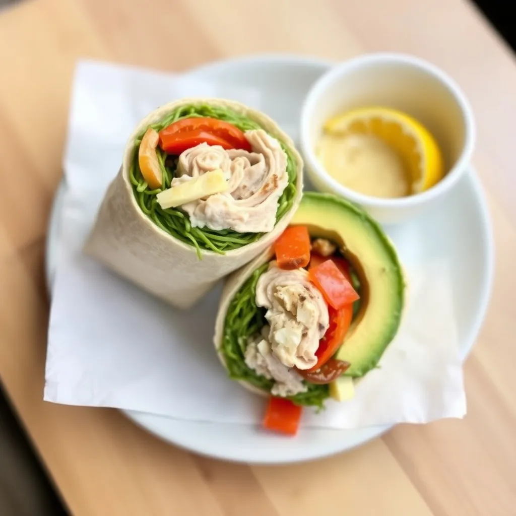 turkey avocado wrap2 1