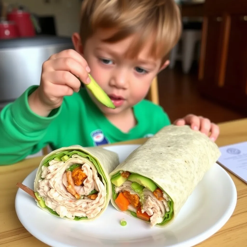 Turkey and Avocado Wrap