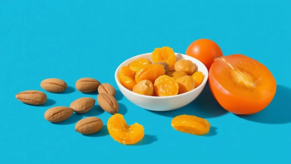 Almonds and Dried Apricots