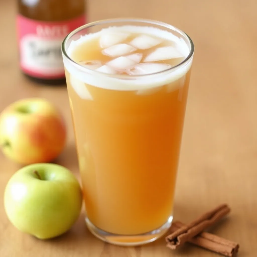 Apple Cinnamon Kombucha resultat