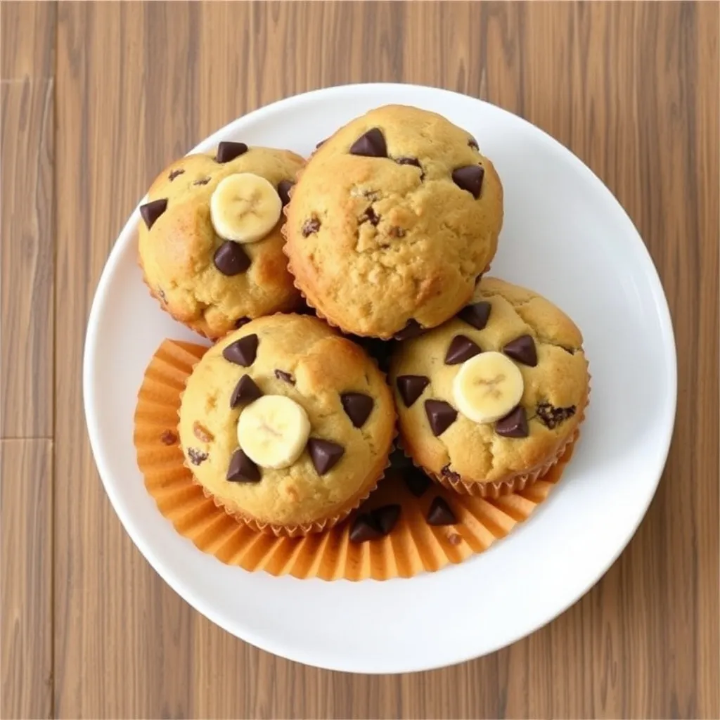 Banana Chocolate Chip Muffins1 resultat