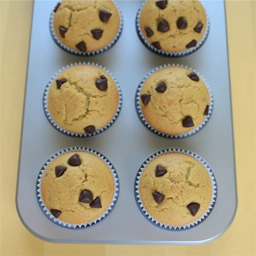 Banana Chocolate Chip Muffins