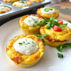Egg Muffins with Cottage Cheese 1