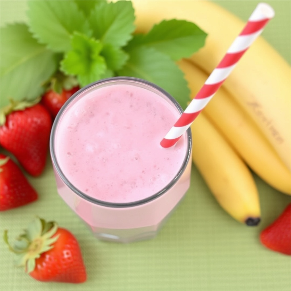 Strawberry Banana Smoothie