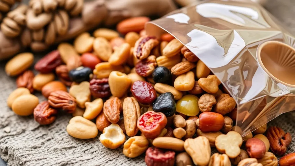 Trail Mix with Nuts and Dried Fruit resultat