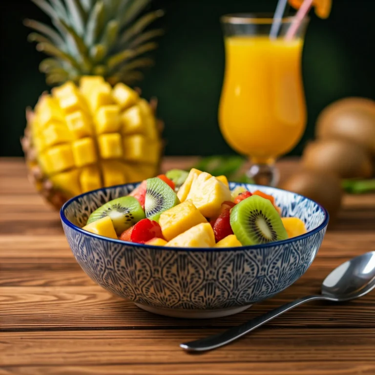 Refreshing Tropical Fruit Salad: A Healthy Breakfast Recipe
