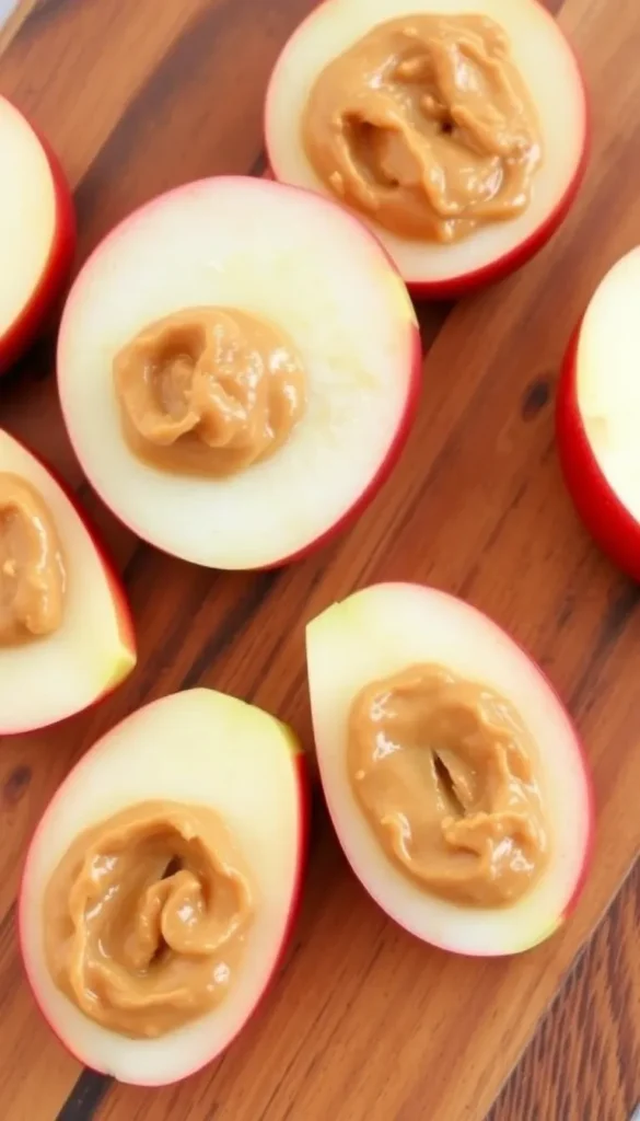 Apple Slices with Nut Butter resultat