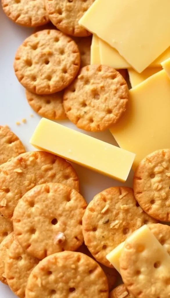 Cheese Whole Grain Crackers resultat