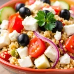 Mediterranean Quinoa Salad resultat