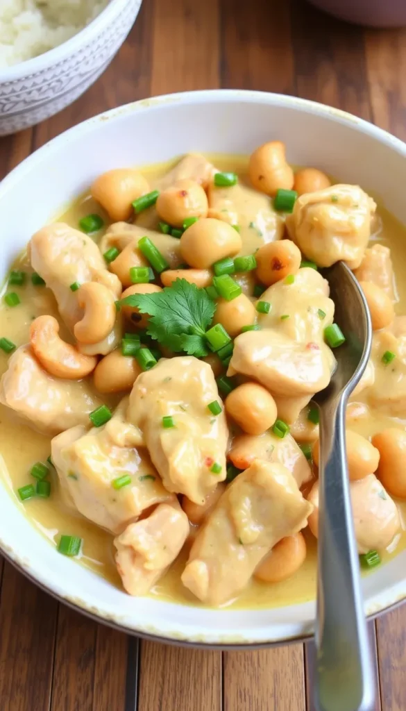 Butter Cashew Chicken:Creamier Sauce