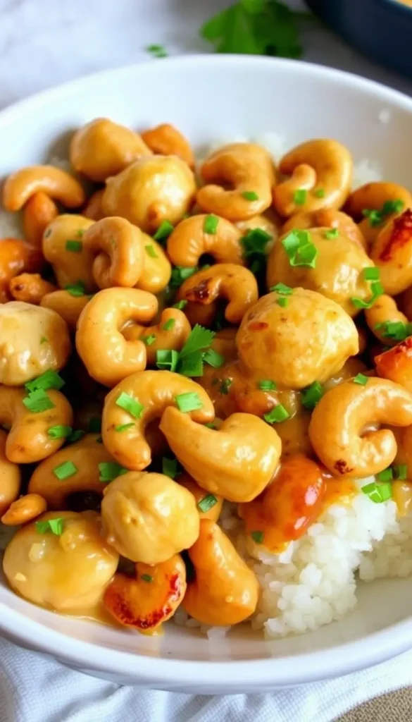 Butter Cashew Chicken : Extra crunch