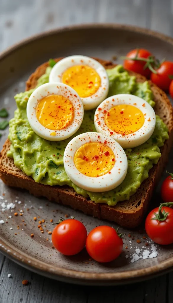 Egg & Avocado Smash Toast