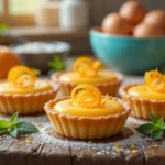 Zesty Orange Custard Tarts1 resultat