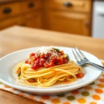 Hidden Veggies Spaghetti resultat