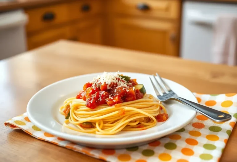 Easy Spaghetti Recipe for Kids – With Hidden Veggies & Simple Sauce