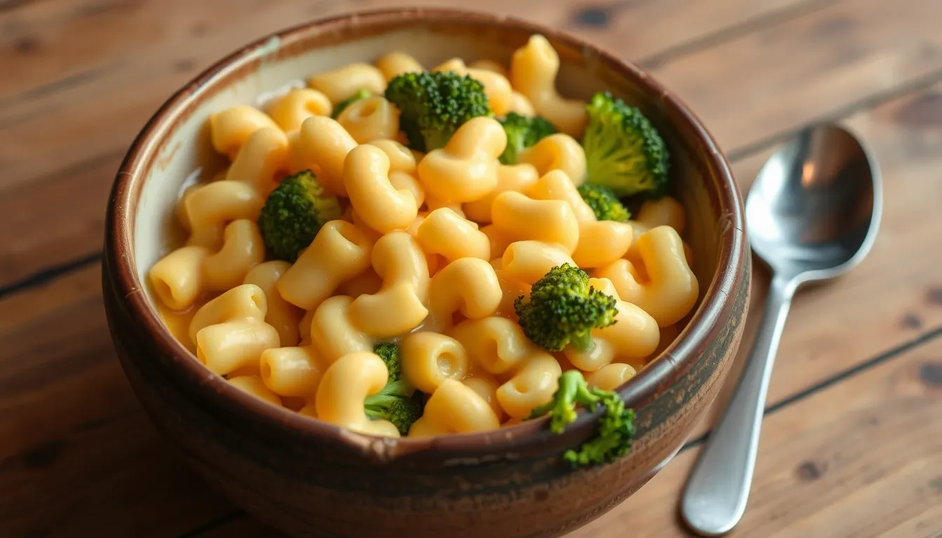 Creamy Broccoli Mac Cheese resultat