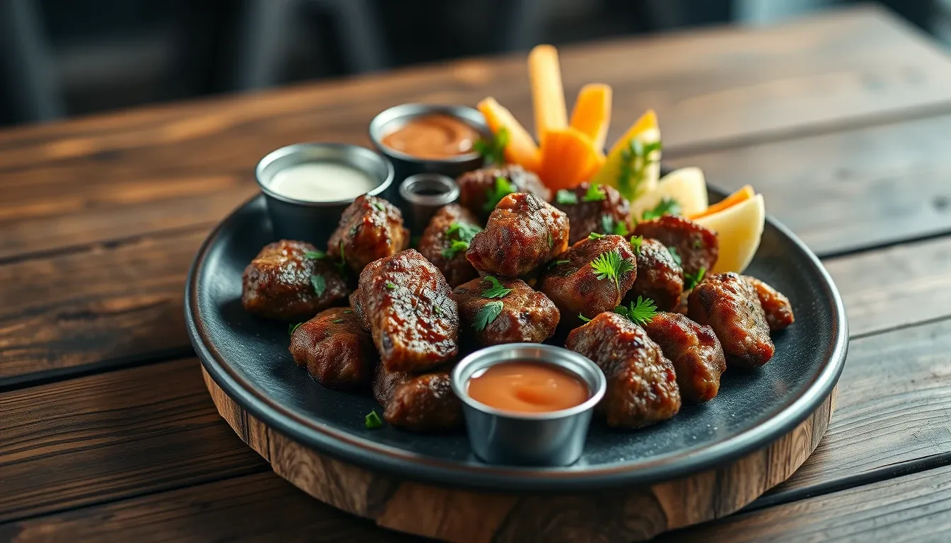 Steak nuggets resultat