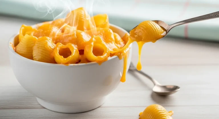 Mini Mac and Cheese Breakfast Bowl (High-Protein, 4-Minute Recipe for Toddlers)