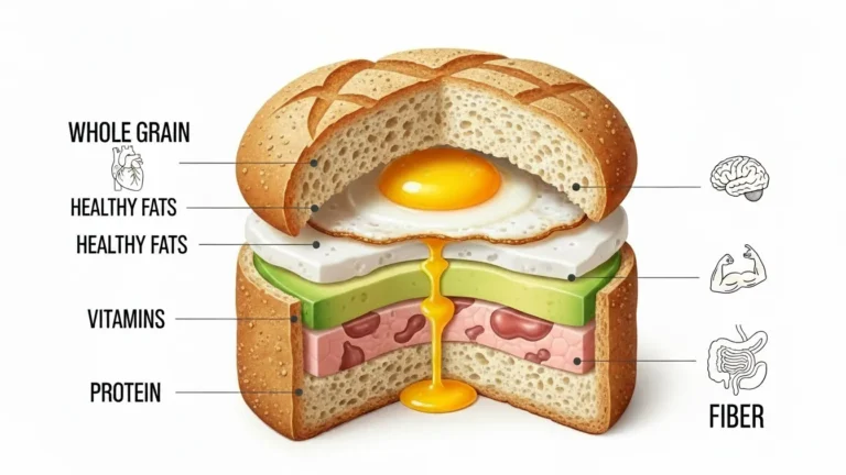 Nutritious Breakfast for Kids Brain Development: Avocado Toast with Egg Recipe