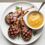 lamb chops with apple sauce0 resultat